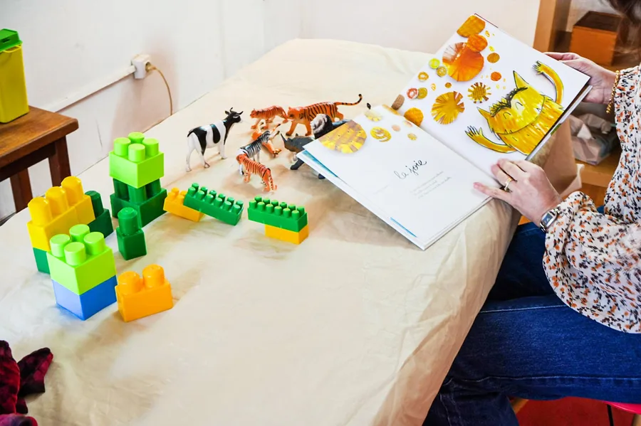 S&eacute;ance th&eacute;rapie par le jeu dans le cabinet